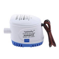 Royalways배 0.75 ''를위한 12V 600GPH 전기 잠수 할 수있는 자동적 인 빌지 펌프 출구