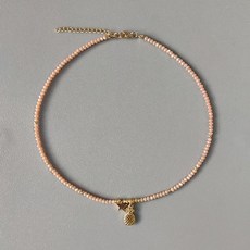 유색초커목걸이