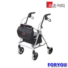 [Foryou] 라온아띠 성인 보행보조차 노인실버카 보행 실버차 기 실버카 효도선물 보조 노인기 노인차 실버기, 1