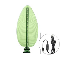 USB 전원 바나나 잎 수족관 클립 램프 조절 가능 에너지 생태 조명 휴대용 LED 어항, 02 -8mm, 01 CN 플러그
