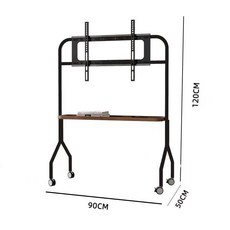 TV 거치대 스탠드 이동식 스텐 티비거치대 43-75인치 범용