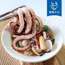 낙지 연포탕 600g 통낙지 조개 밀키트 쿠킹박스