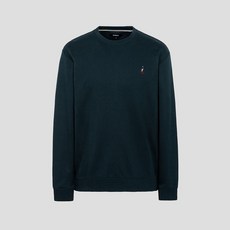 빈폴 남성 추천 [Essential] 남녀공용 로고 자수 스웨트 셔츠 그린 (BC3741E