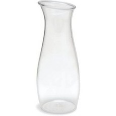 Carlisle Paddles Carlisle 7090207 Cascata Carafe Juice Jar Beverage Decanter Only Plastic 1 L Cl, One Color_Carafe, One Color_Carafe, One Color_Carafe