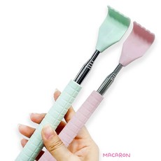 마카롱 효자손 접이식 휴대용 길이조절 등긁개, 민트+핑크, 1세트 민트+핑크, 1세트