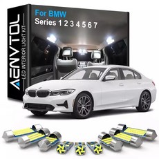 BMW 1 2 3 4 5 6 7 시리즈 실내조명 E46 E90 F30 F31 E39 E60 E61 F10 F11 E87 F20 E30 E36 E91 E92 E34 E65, White 6000K, E87 E82 E88 E81 -11P