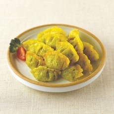 콩고기와 두부로 만든 노랑 잡채 만두 1kg (1팩), 1팩
