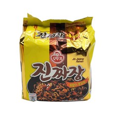 [농협하나로마트] 오뚜기 진짜장135G*4, 4개