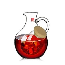 내열 유리 사케병 도쿠리 얼음 와인병 800ML 희석되지 않는 아이스 쿨러