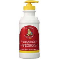 Canus Goats Milk 캐너스 아기 샴푸 겸 바디워시 염소 우유 함유 저자극성 건조함 건선 방지 475ml 3병, 1개, 1633g