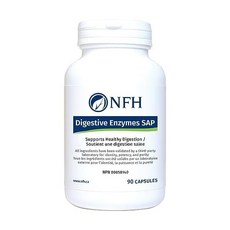 필수 효소 Digestive Enzymes SAP 90 Capsules by NFH