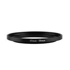 42mm-49mm 스텝 업 링 렌즈 필터 어댑터 링 42 ~ 49 42-49mm 스테핑 어댑터 카메라 어댑터 링, 보여진 바와 같이, 하나, 1개