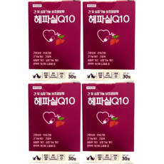 헤파실 큐 강아지 심장 영양제, 4개
