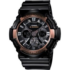 CASIO G-SHOCK ANALOG DIGITAL G-Shock Ana-Digi GA-200RG-1A 남성용 손목시계 블랙
