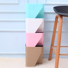 쓰레기통 광주 쓰레기 분류 휴지통 가정용 건습 분리 4개 스티커 표식 재활용, T01- 빅사이즈한개 겹겹이 쌓다(추천 구매)