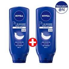 니베아 인샤워 나리싱 바디로션 400ml X 2개, 단일상품