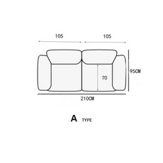 에드라 스탠다드 패브릭 모듈 소파 EDRA Standard Fabric Module Sofa A