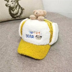 코듀로이곰돌이모자