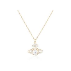 Vivienne Westwood (비비안 웨스트 우드) [비비안] [병행] VALENTINA 오브 목걸이 63020118R
