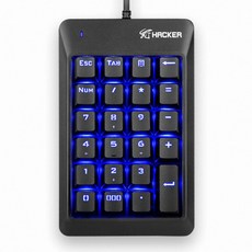 ABKO HACKER K523 기계식 축교환 LED 키패드
