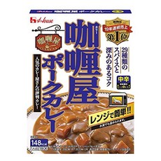 하우스 카리야 카레, 돼지고기 카레 약간 매운맛 + 180g × 10개개