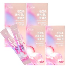 진정주 프리미엄 콜라겐 젤리 20g X 14포 X 4박스 콜라겐 펩타이드 15% 함유, 4개, 280g
