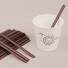 일회용 커피스틱 1000P 커피빨대 일회용스트로 빨대, 1개