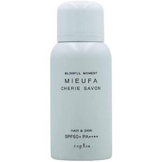 Miffa Napla Sherry Savon Fragrance UV 스프레이 2.8oz (80g) SPF50+ 선스크린, 4개, 80g
