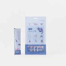  오사스틱 약돌돼지맛 고양이 면역력 감기 허피스 영양제, 48g, 1개 