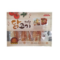 산책 말티즈간식 닭육포 스틱 7팩 산책간식 푸들간식