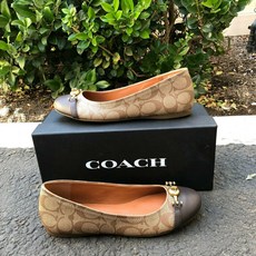 164487 코치 여자 카키MAHOGANY LEILA SHOE FG1264 사이즈 7.5B