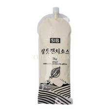 [아이스박스 포함] 선인 샬롯 랜치소스 1kg 마요네즈 딥 샌드위치 드레싱, 1개, 1L