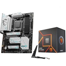 INLAND Micro Center AMD Ryzen 9 7950X CPU 프로세서 번들 MSI X670E Gaming Plus 마더보드 AM5 소켓 DDR5 PCIe 5, 기본 - amd7950x