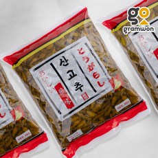 산고추(4kg) 토호 고추 절임 장아찌 초밥 반찬 업소용 파우치