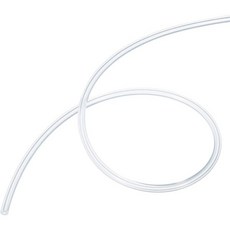요키브 실리콘 튜브 펌프에 적합한 물 전달맑음 2.4x5.6mm IDxOD 2m, 2x6mm, Clear, 1개