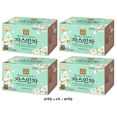 다농원 자스민차, 1g, 80개입, 1개