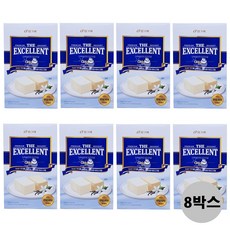 빙그레 엑설런트 오리지널 8박스 대용량 업소용 옛날 고급 바닐라 우유 아포가토 아이스크림 배달