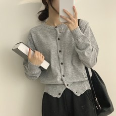회색가디건 TOP01