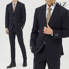 앤드지 멜란지 네이비 데일리 이모션 임팩트 정장세트 BZA4SB1101 BZA4SP1101 MNV
