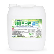 산케미칼 친환경 세이프크린골드 18.75L 고농축 다목적 중성세제 대명크린, 1개