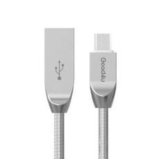[파이오텍] 굿포유 마이크로 5핀 To USB 고속충전 메탈 케이블 1M [M510] 추천 파는곳, 상세페이지 참조