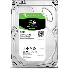 씨게이트 Barracuda ST3000DM001 3.5TB 내장 하드 드라이브 - 대용량 - HDD