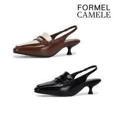 포멜카멜레 포인트 페니 키튼힐 슬링백 펌프스4CM 2종 FJY1F1SG021 436111