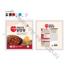 이츠웰 마늘간장 닭강정, 10개, 500g
