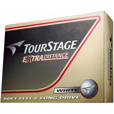 BRIDGESTONE (브리지 스톤) 골프 공 TOURSTAGE 엑스트라 디스턴스 1 다스 (12 개들이) 화이트 TEWX