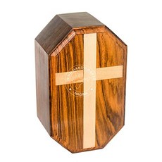 EOM 뒷골목 수공예품 유골 성인용 자단 화장 유골함 장례식 유골함 Columbarium 매장 유골함 유골 용 나무 상자 유골함-대형 U - E087607KCCXHM14, 기본