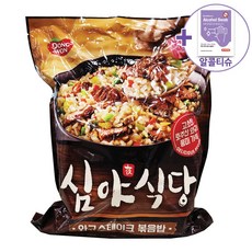 동원 심야식당 와규 스테이크 볶음밥 205G X 6 [아이스박스] + 더메이런알콜티슈, 아이스박스포장, 6개