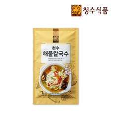 청수 해물칼국수1인분 110g 1박스, 1개