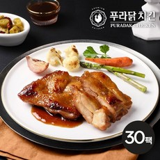 기타 [푸라닭] 닭다리살 스테이크 파불로 130g 30팩, 30개