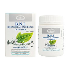 Nature's Top 네이쳐스탑 BNL 클렌져 180정 기관지 폐 B.N.L (Bronchial and Lung Cleanser) 750mg 180T, 1개, 1